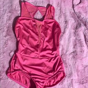 Pink Dance Leotard Girls 12-14